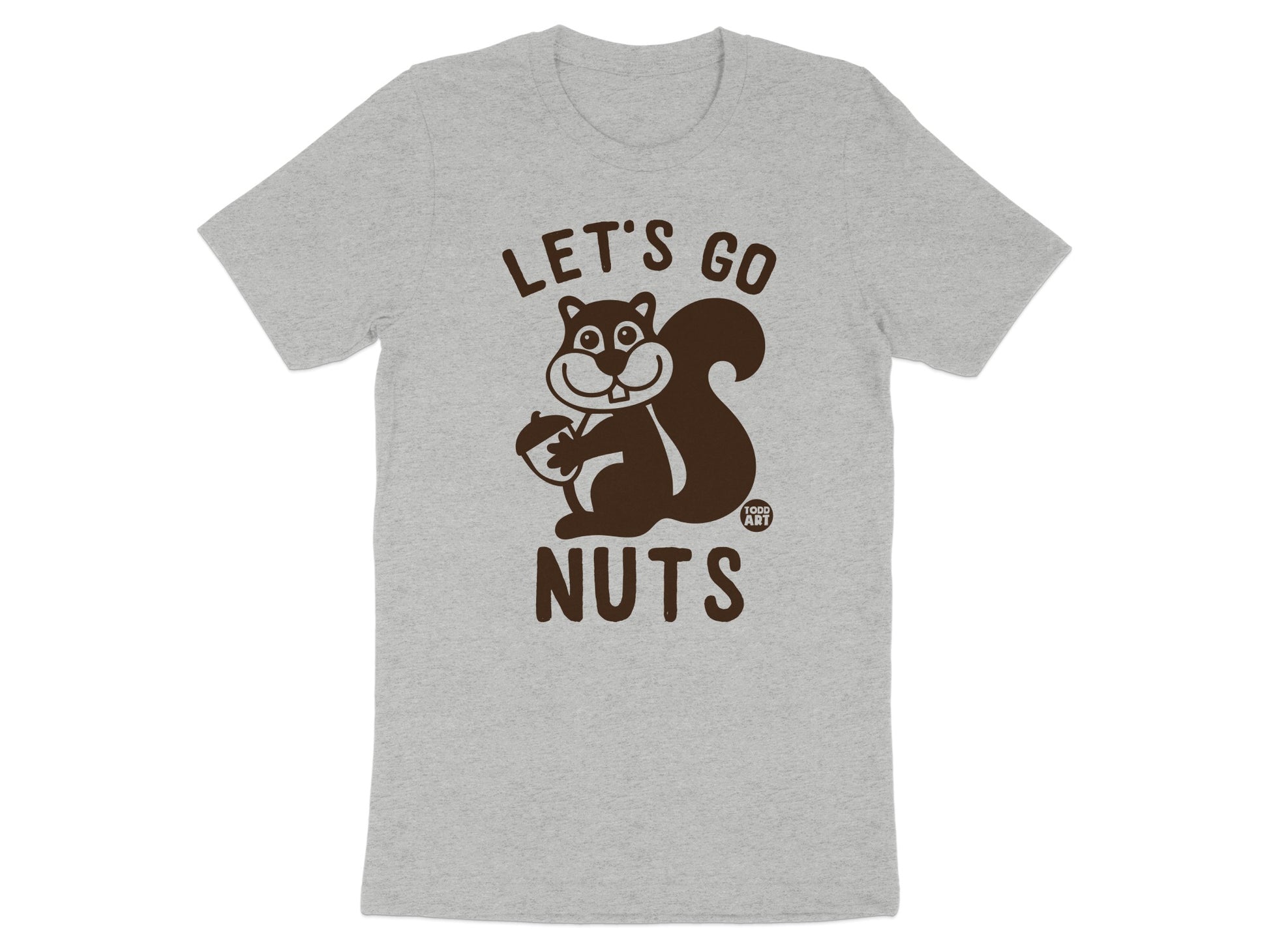 Let's Go Nuts Squirrel T-shirt Product
