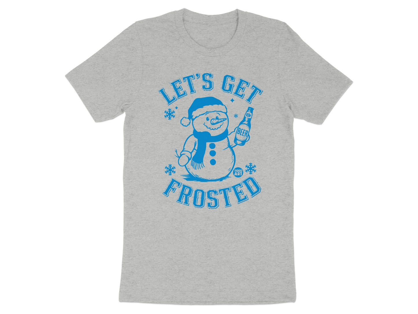 Let's Get Frosted Snowman Graphic T-Shirt product