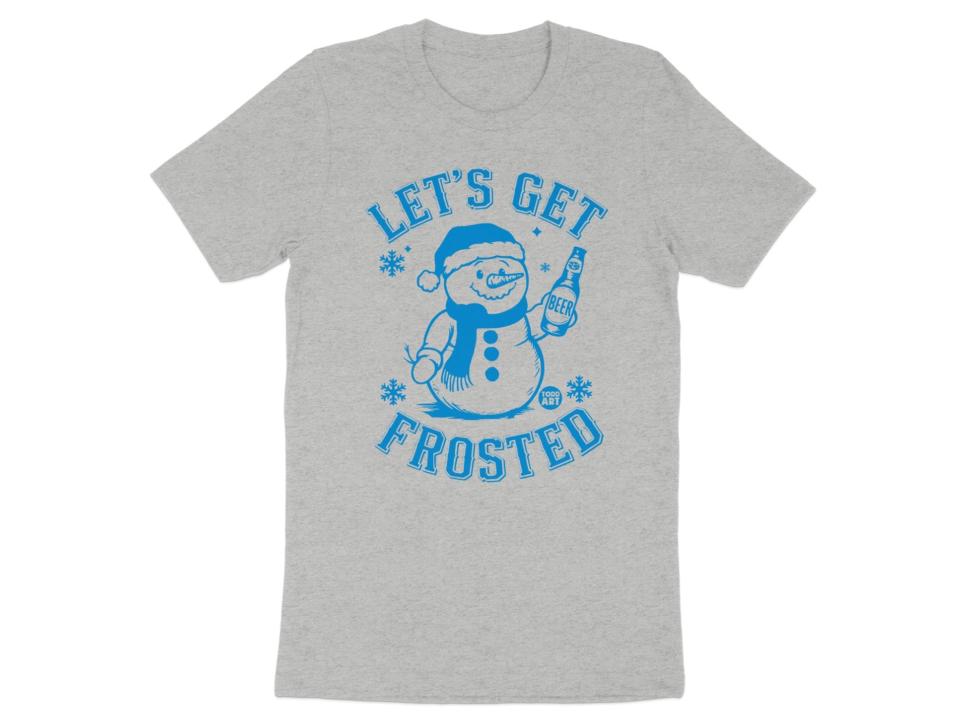 Let's Get Frosted Snowman Graphic T-Shirt product