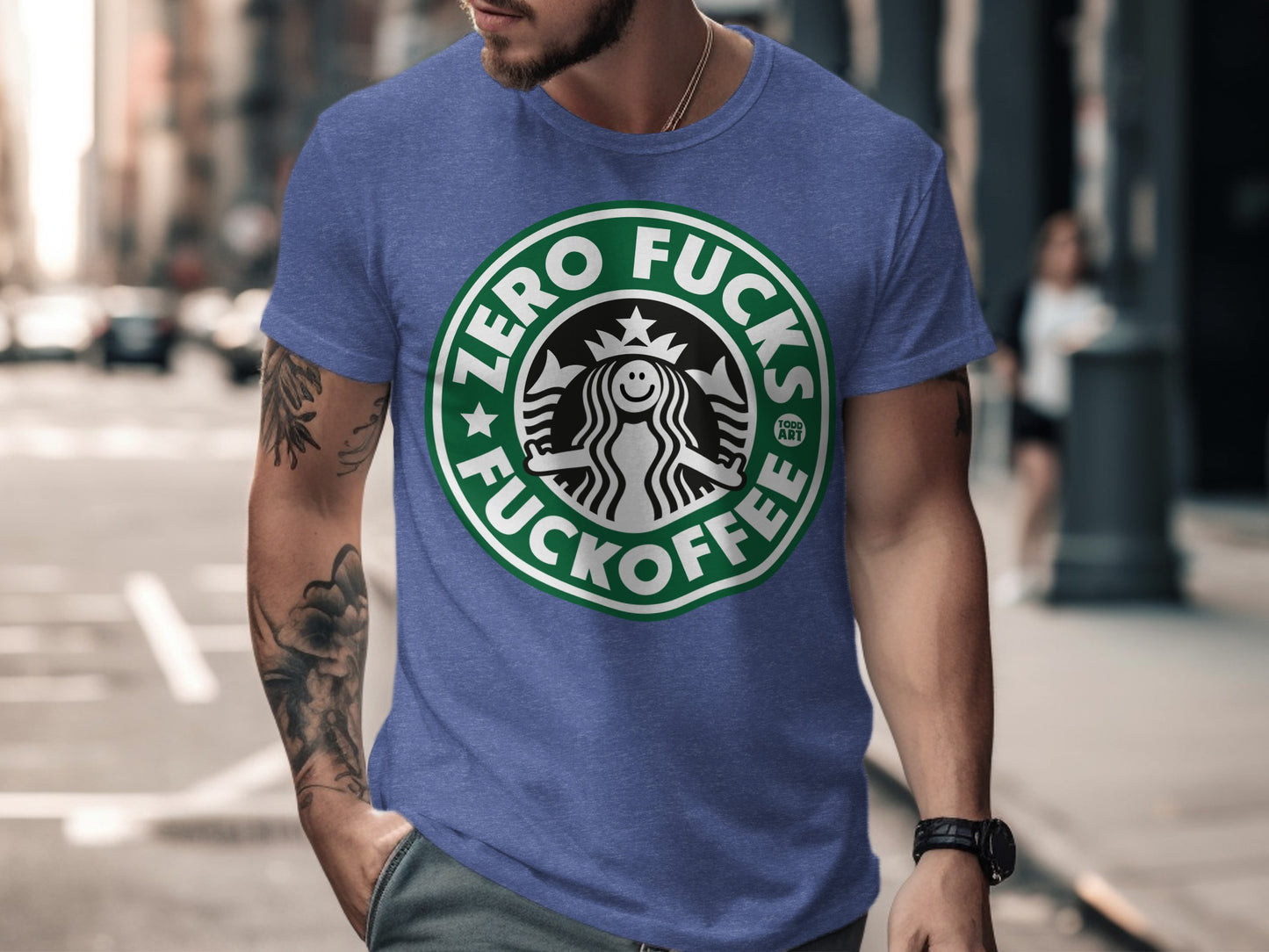 Zero Fucks Fuckoffee Graphic Tee Shirt product