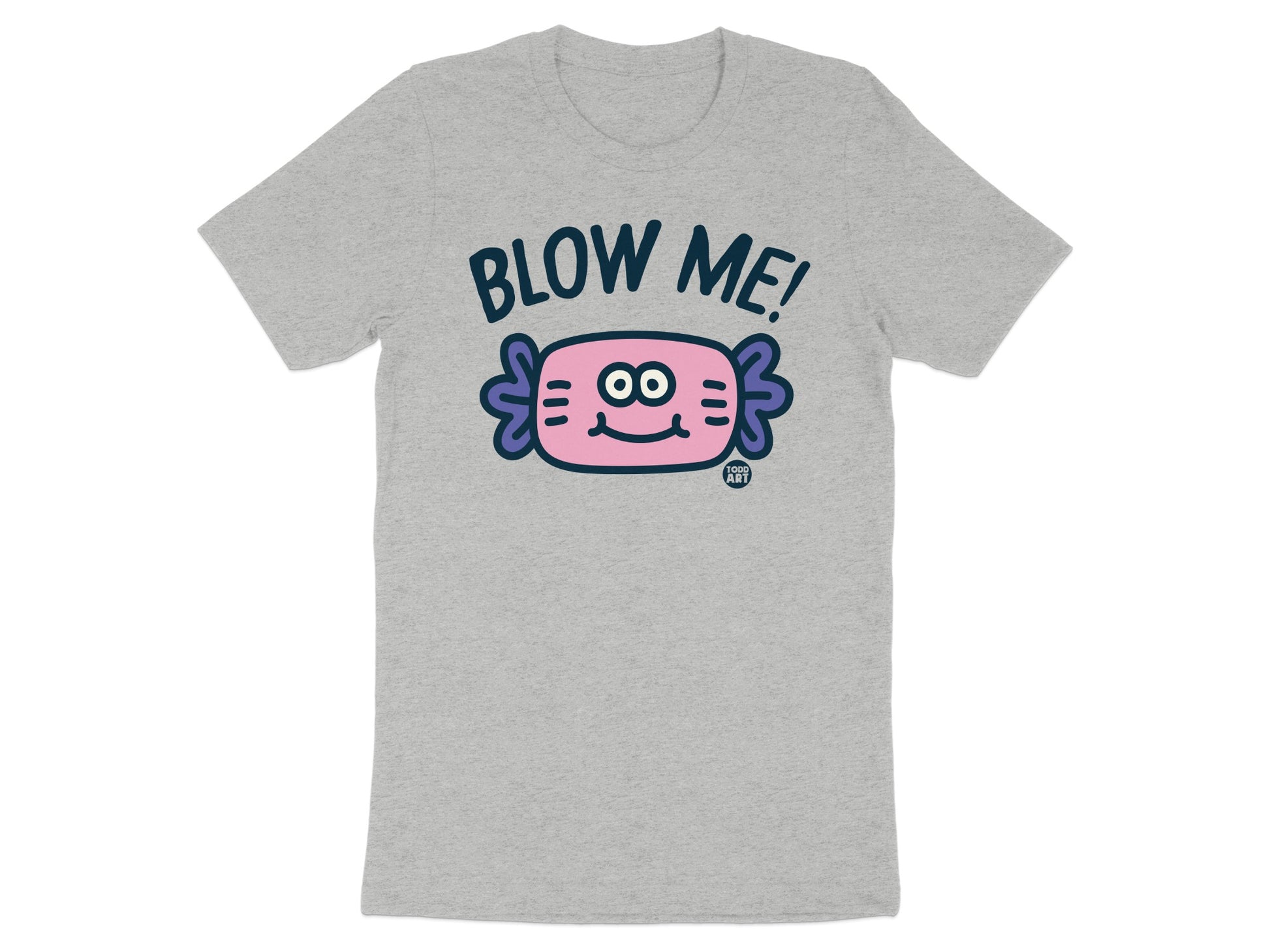 Blow Me Cartoon Graphic Tee Shirt product
