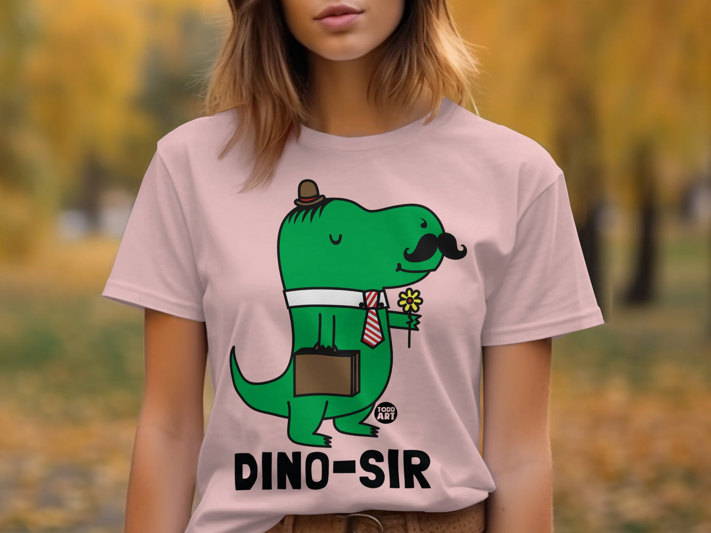 Dino Sir T-Shirt for a Playful Look Shirt Product