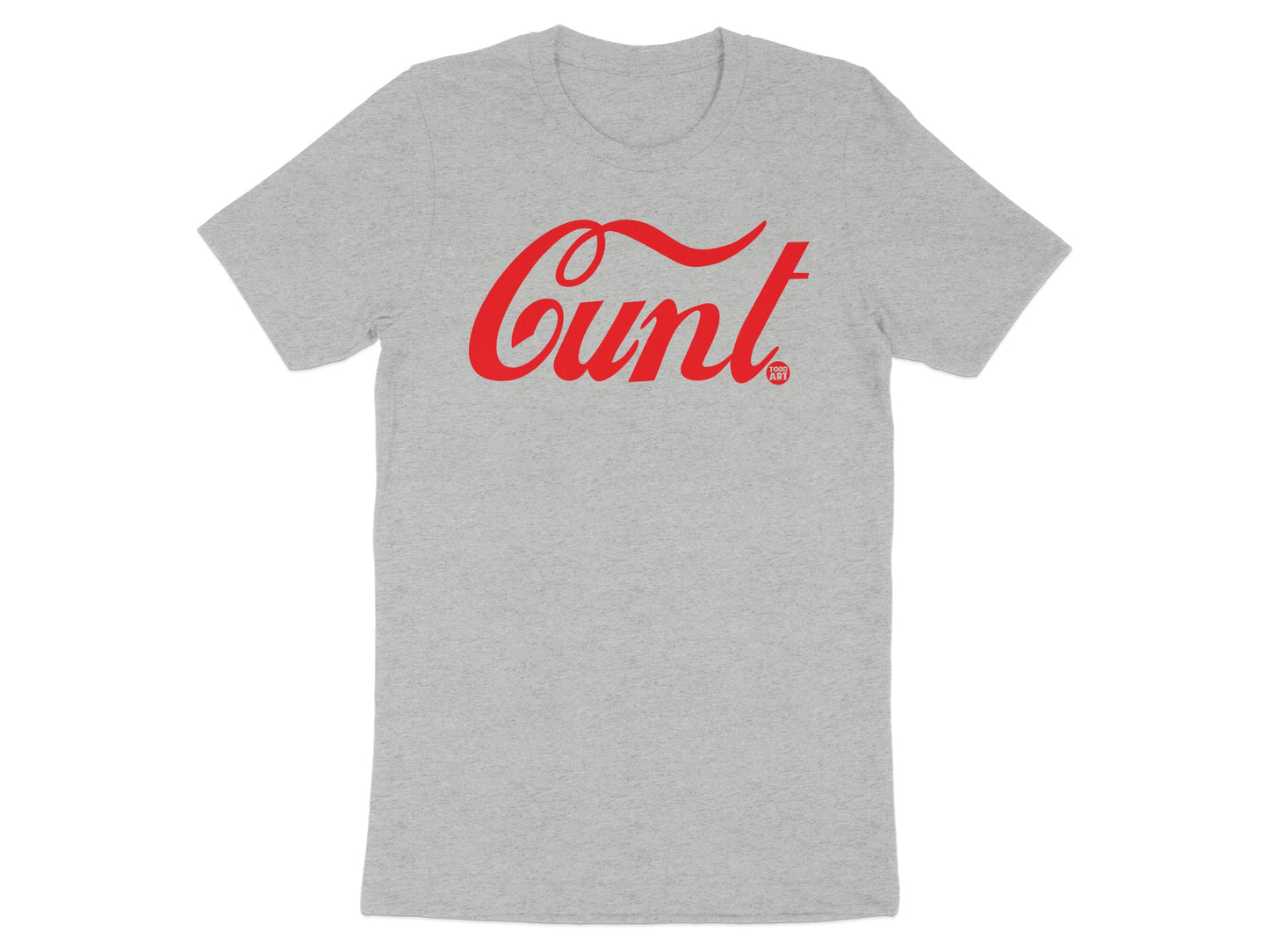 Coca-Cola Parody Cunt Logo Shirt Novelty Product
