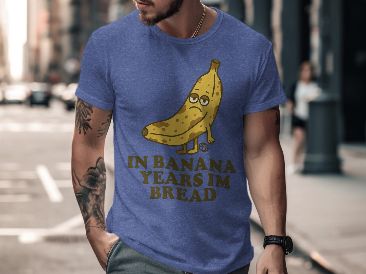 In Banana Years Im Bread Humorous Graphic Tee product