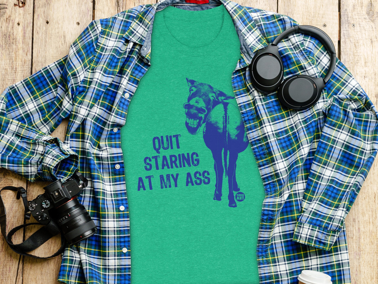 Quit Staring At My Ass Graphic T-Shirt product