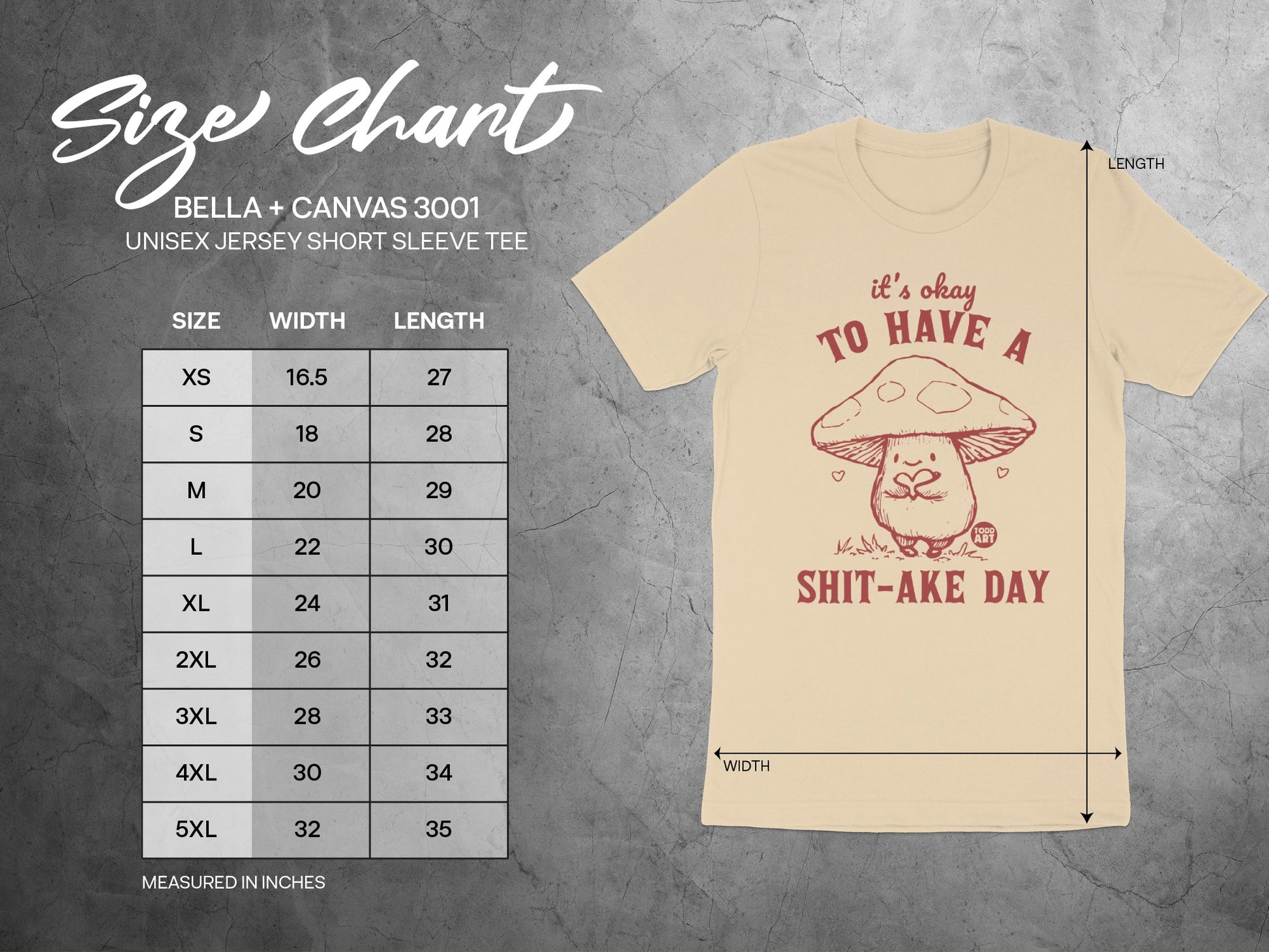 It's Okay to Have a Shit-ake Day Short Sleeve Tee