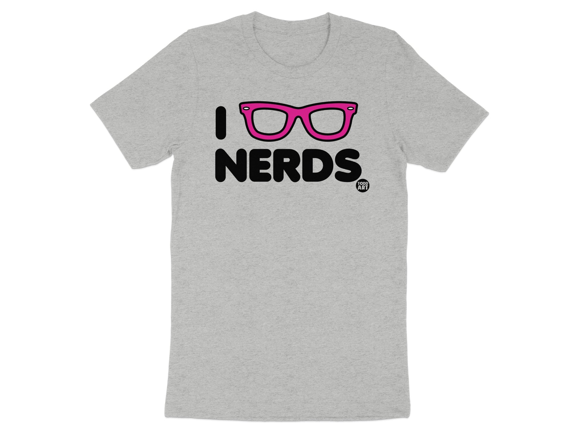 I Love Nerds Glasses Printed T-shirt product type
