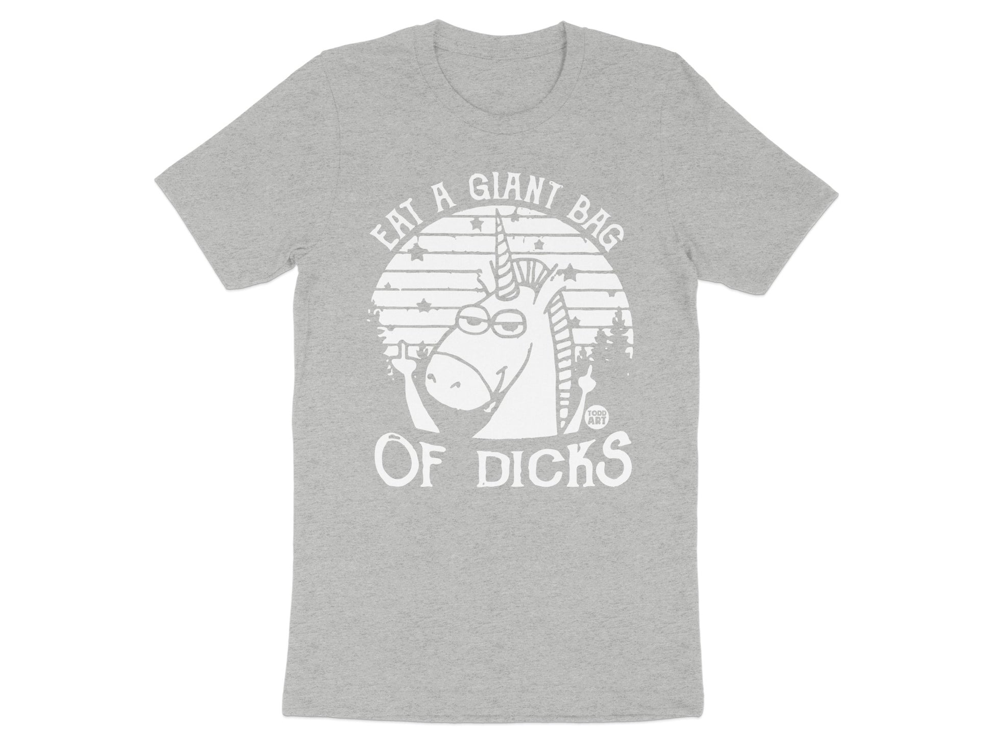 Eat a Giant Bag of Dicks Funny Graphic Tee