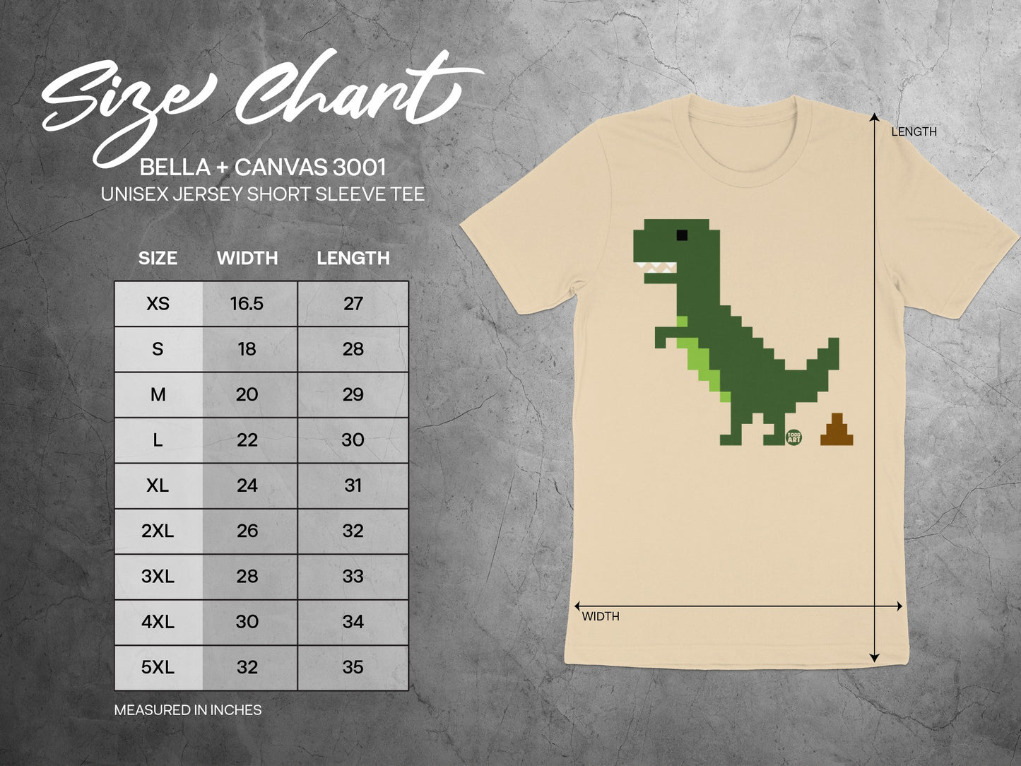 Pixel Dinosaur Graphic Print Short Sleeve Tee product