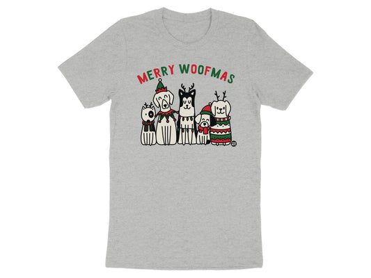 Merry Woofmas Cute Dogs Christmas Themed Shirt product type