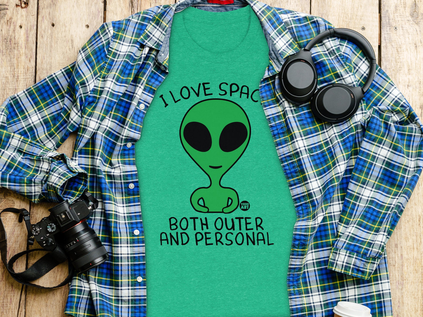 I Love Space Both Outer and Personal T-shirt product
