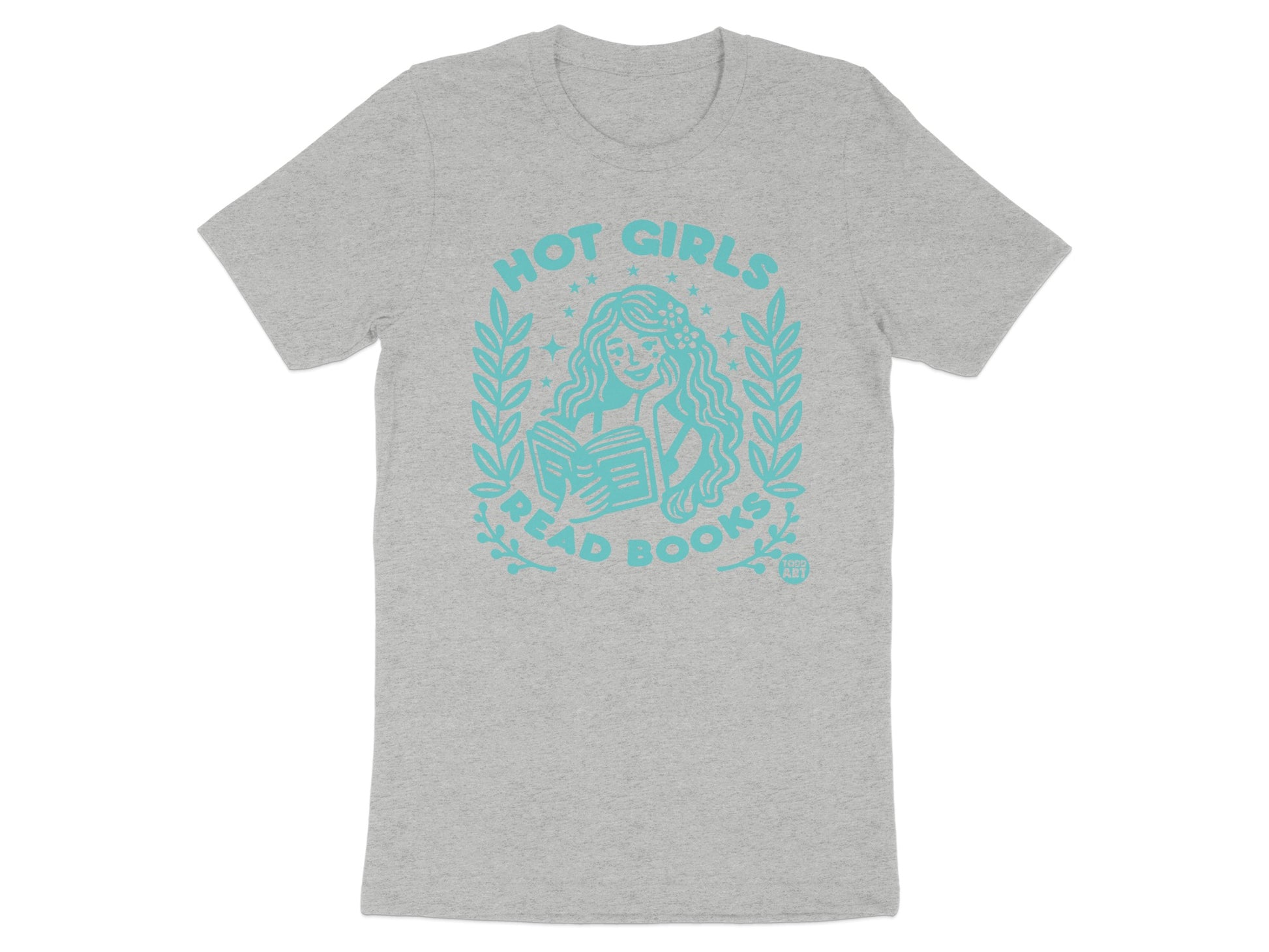 Hot Girls Read Books Graphic T-Shirt product