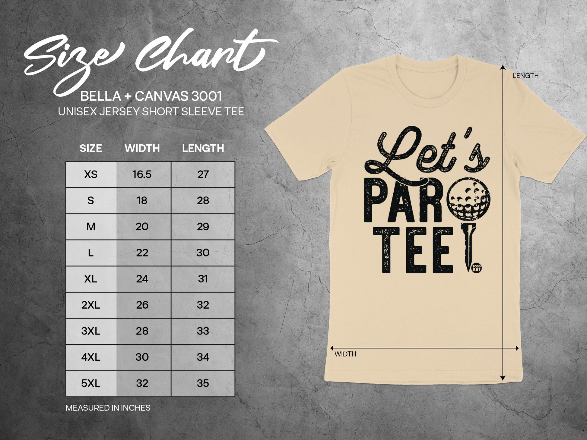 Let's Par Tee Unisex Jersey Short Sleeve Tee