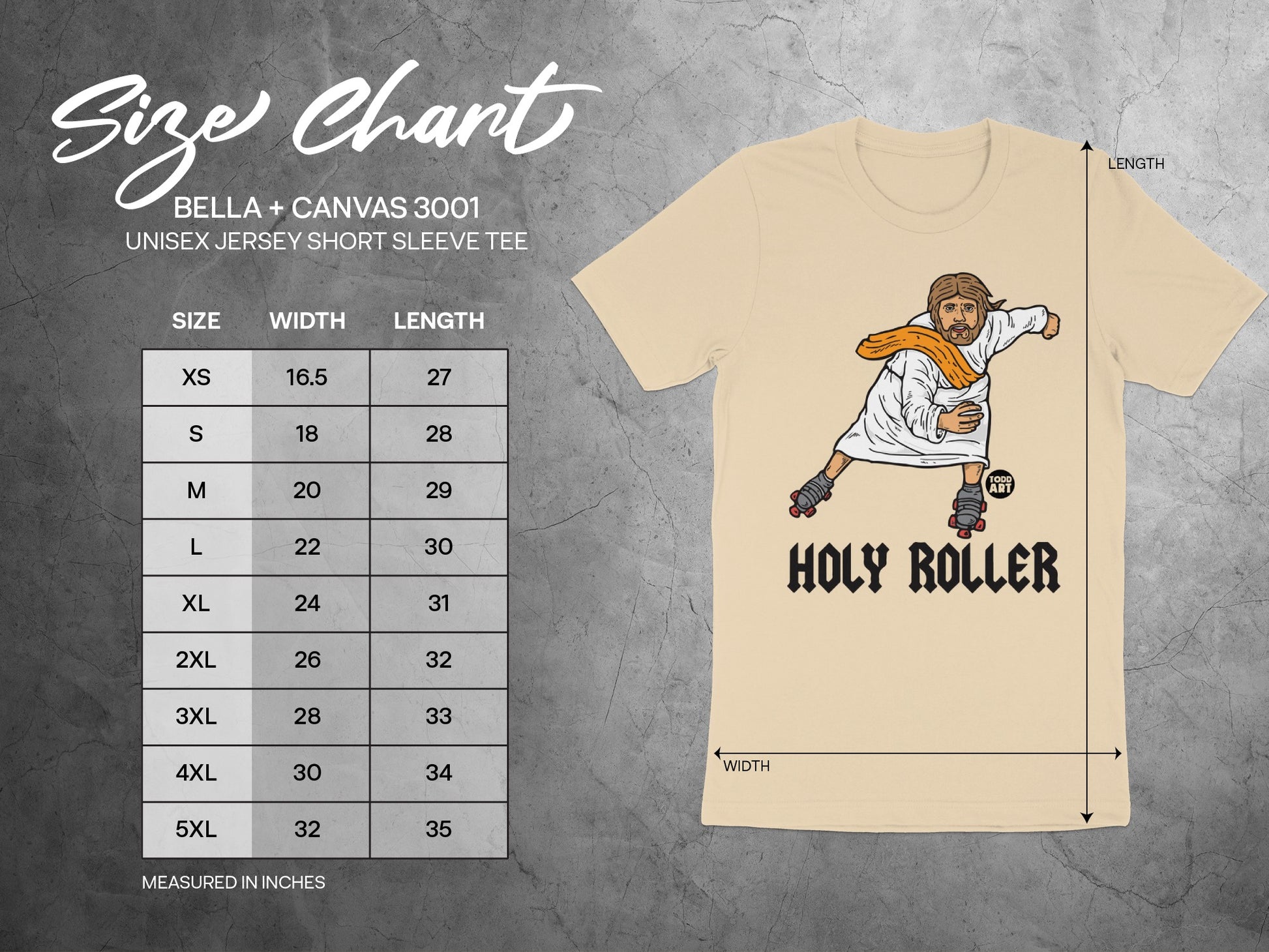 Holy Roller Graphic Unisex Jersey Short Sleeve Tee product