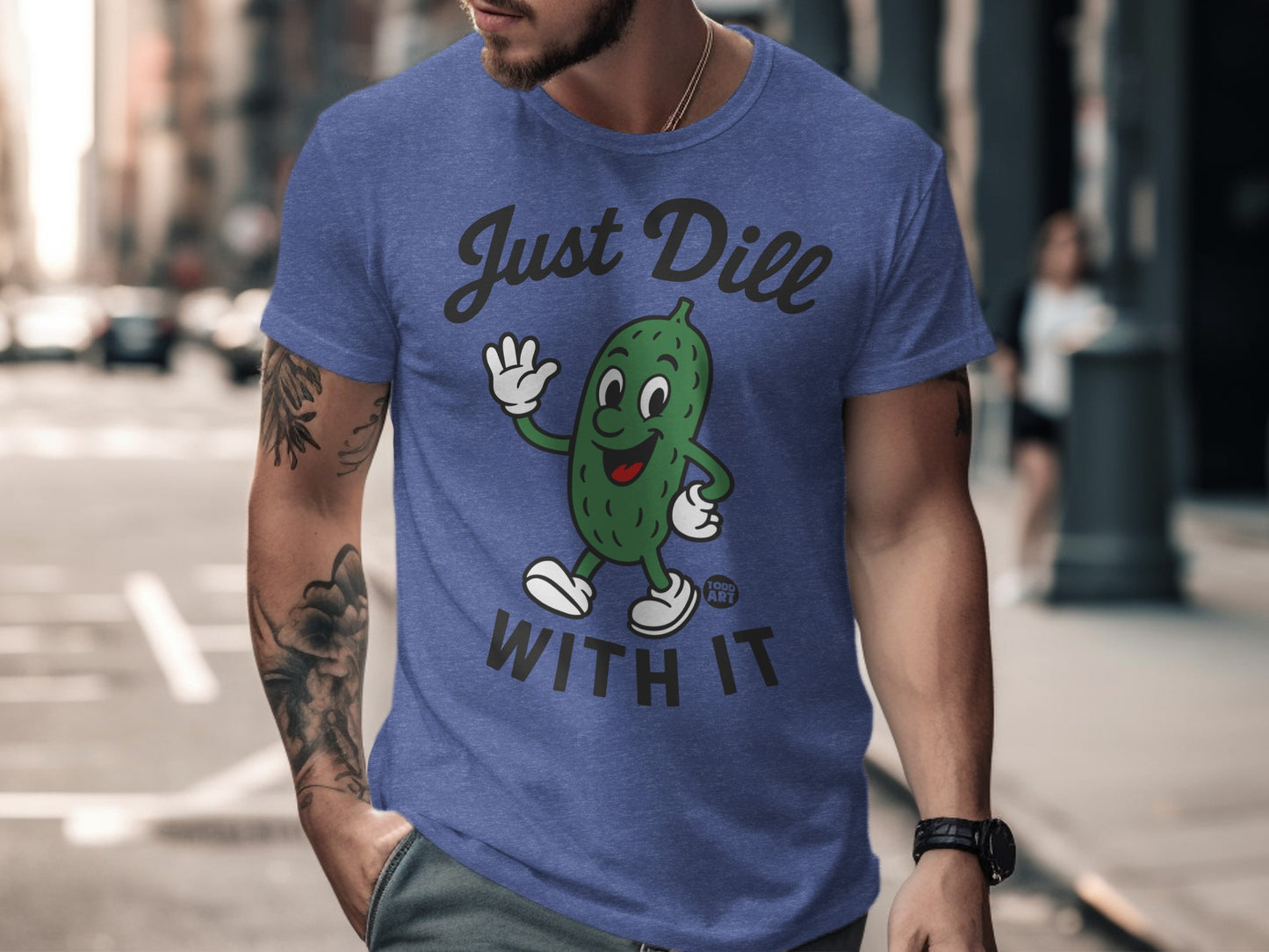 Just Dill With It Fun Graphic T-Shirt Product
