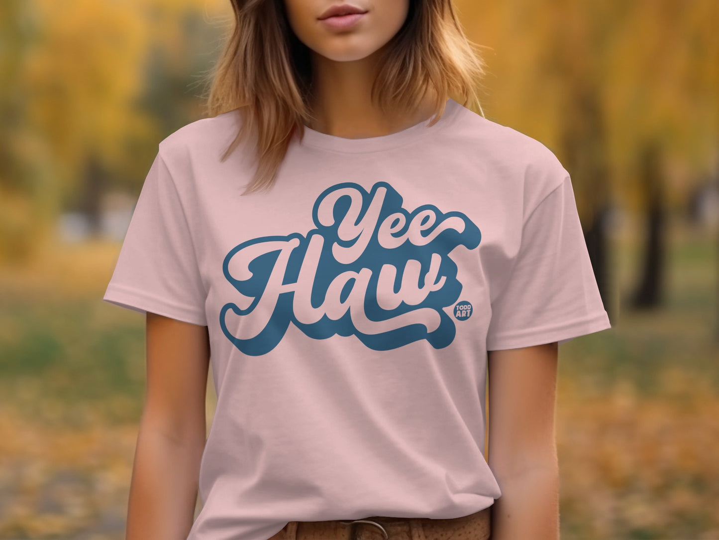 Yee Haw Graphic T-Shirt Trendy Casual Wear product type