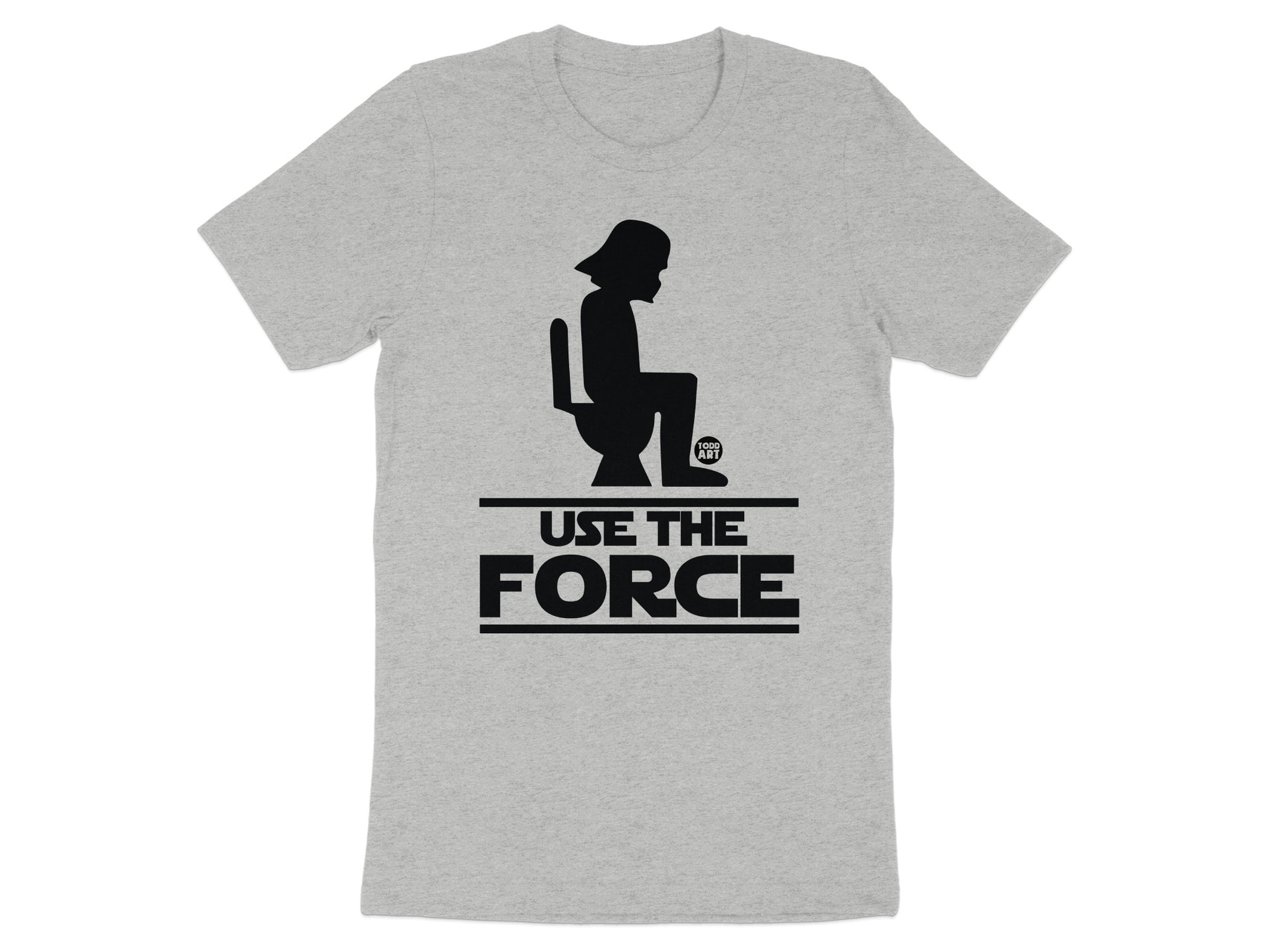 Use The Force Funny Printed Graphic T-shirt