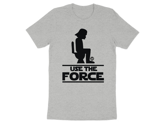 Use The Force Funny Printed Graphic T-shirt