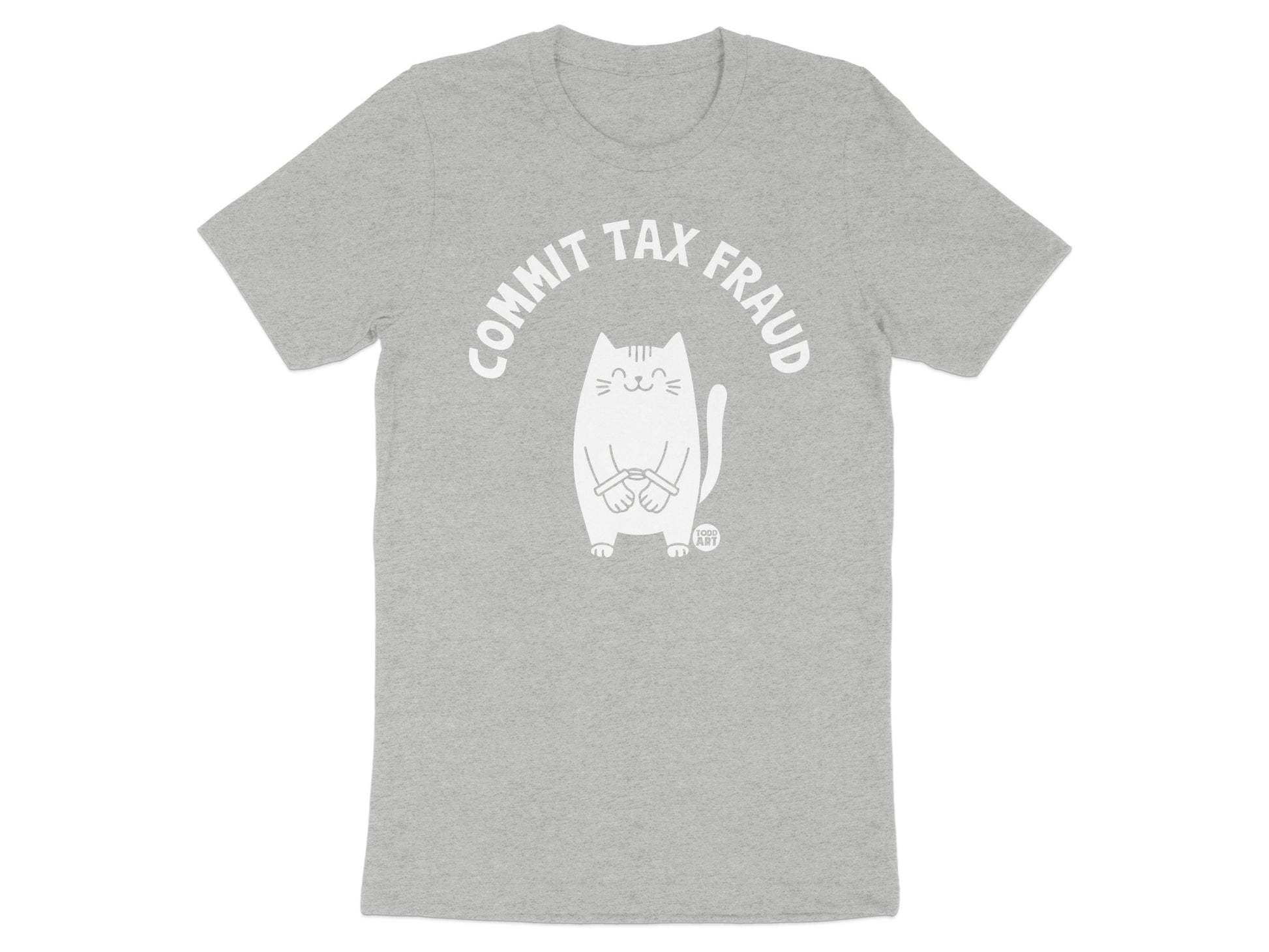 Commit Tax Fraud Cat Graphic Tee product