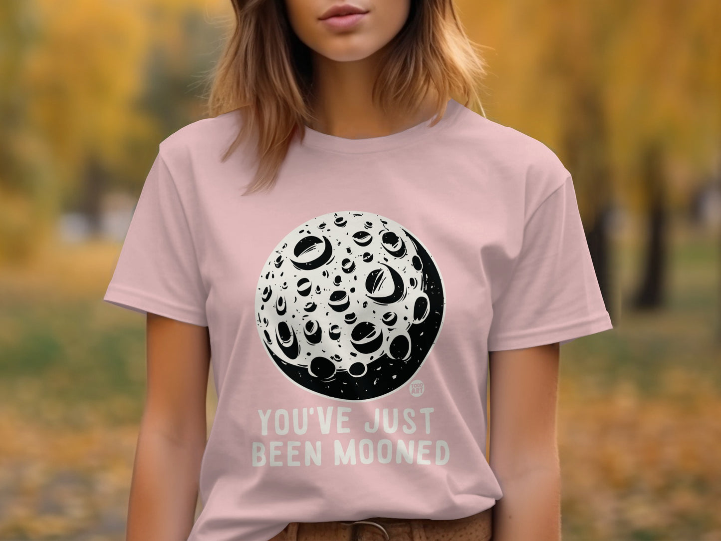 You've Just Been Mooned Graphic Tee shirt