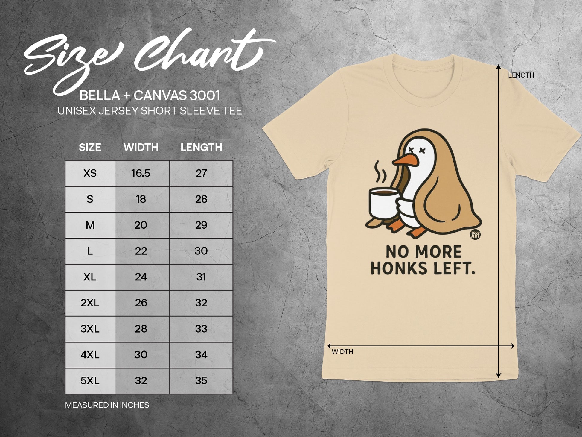 Funny No More Honks Left Unisex T-Shirt product type
