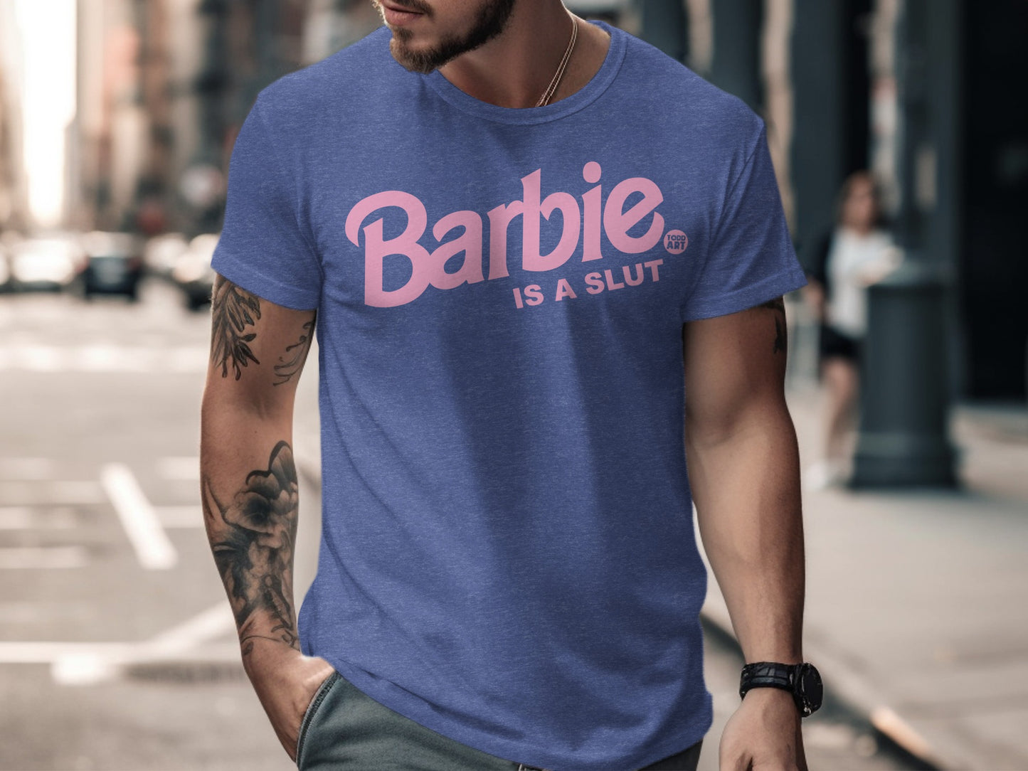 Barbie Is A Slut Graphic Casual Tshirt