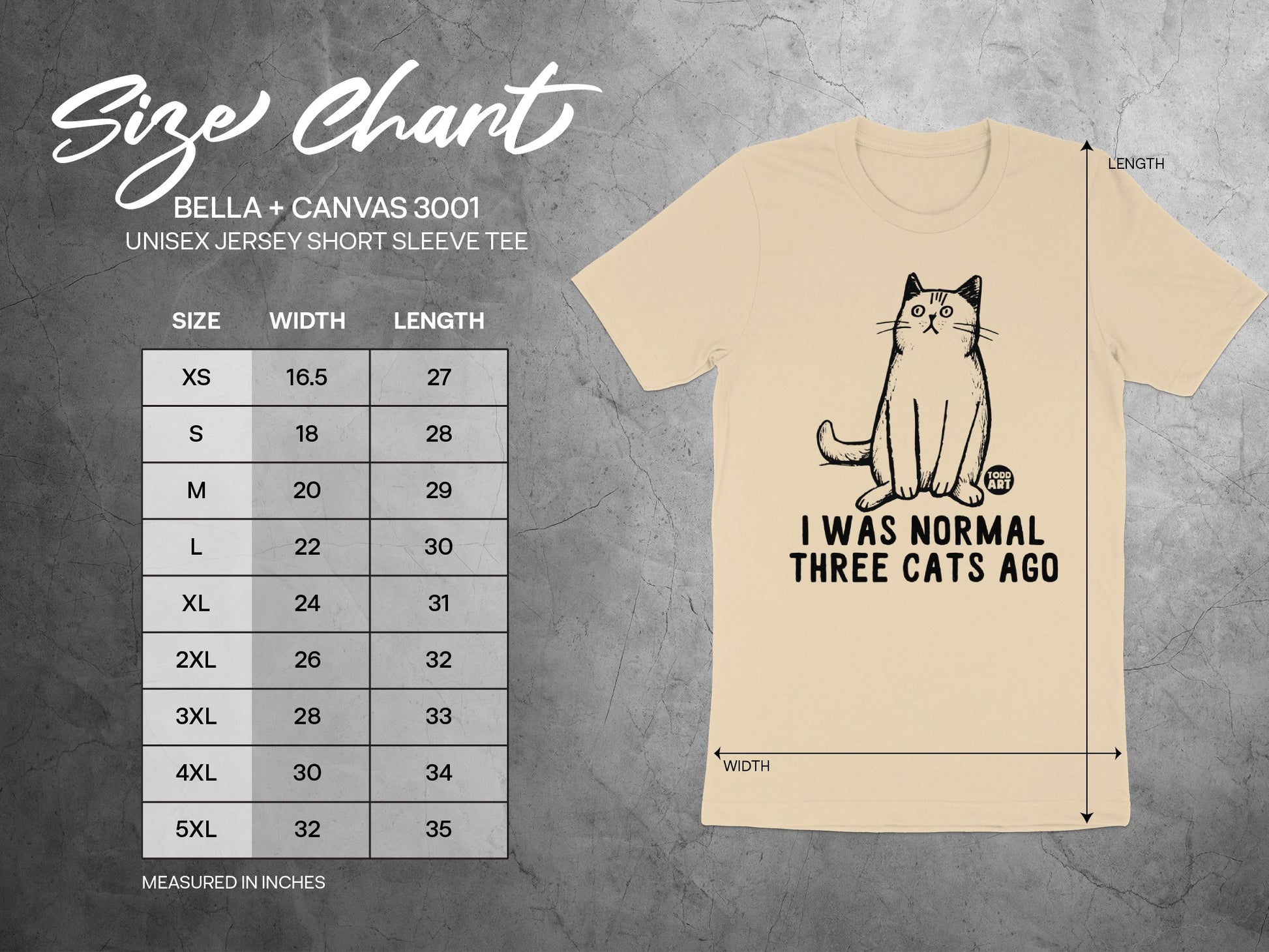 I Was Normal Three Cats Ago Unisex Jersey Short Sleeve Tee product