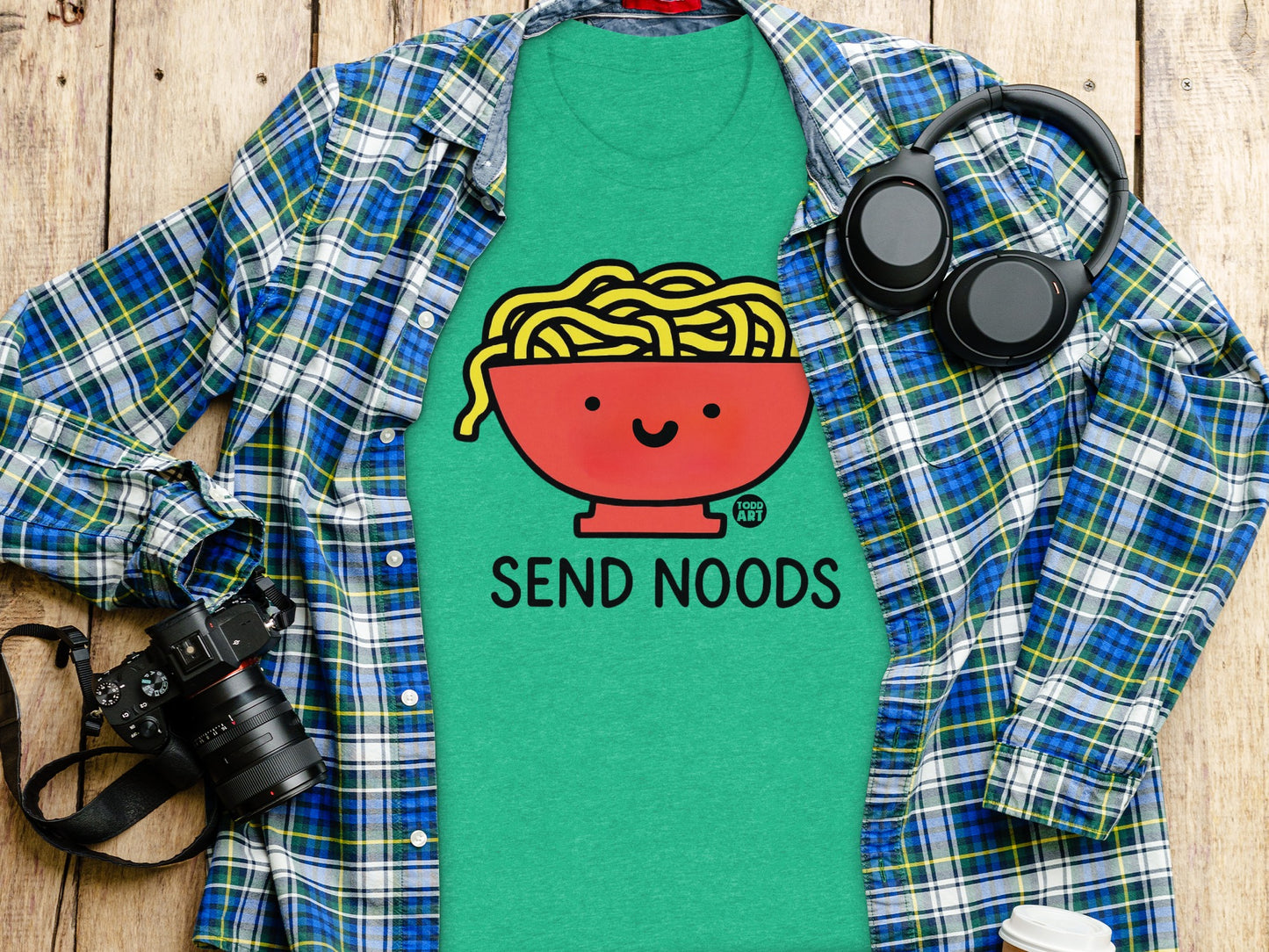 Send Noods Graphic Tee Fun Creative Shirt Product