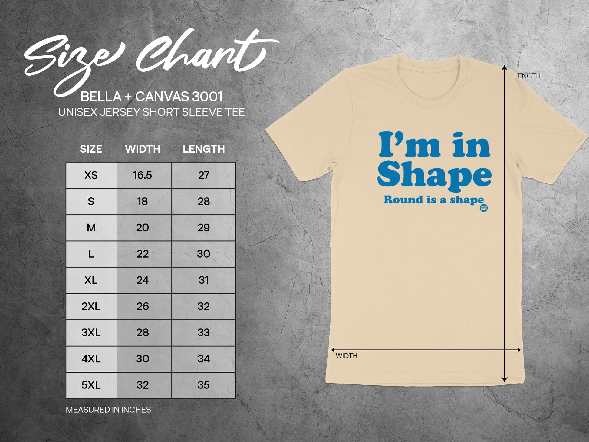 I'm in Shape Round is a Shape Tee product