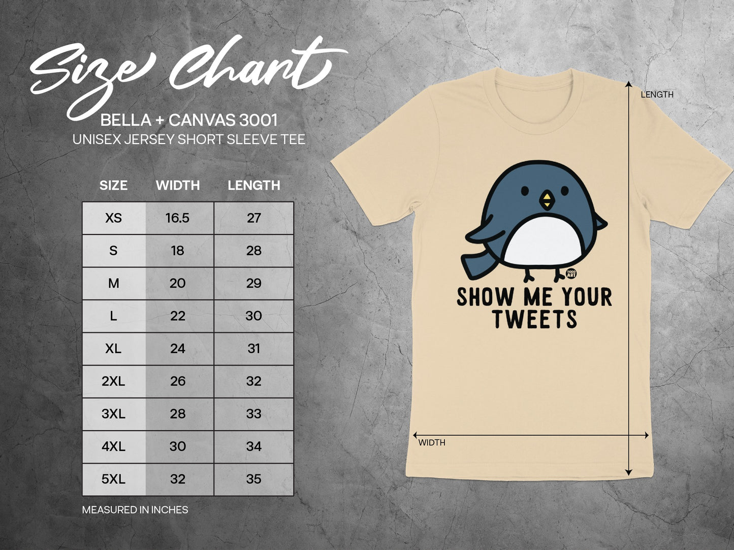 Show Me Your Tweets Cartoon Penguin T-Shirt product type