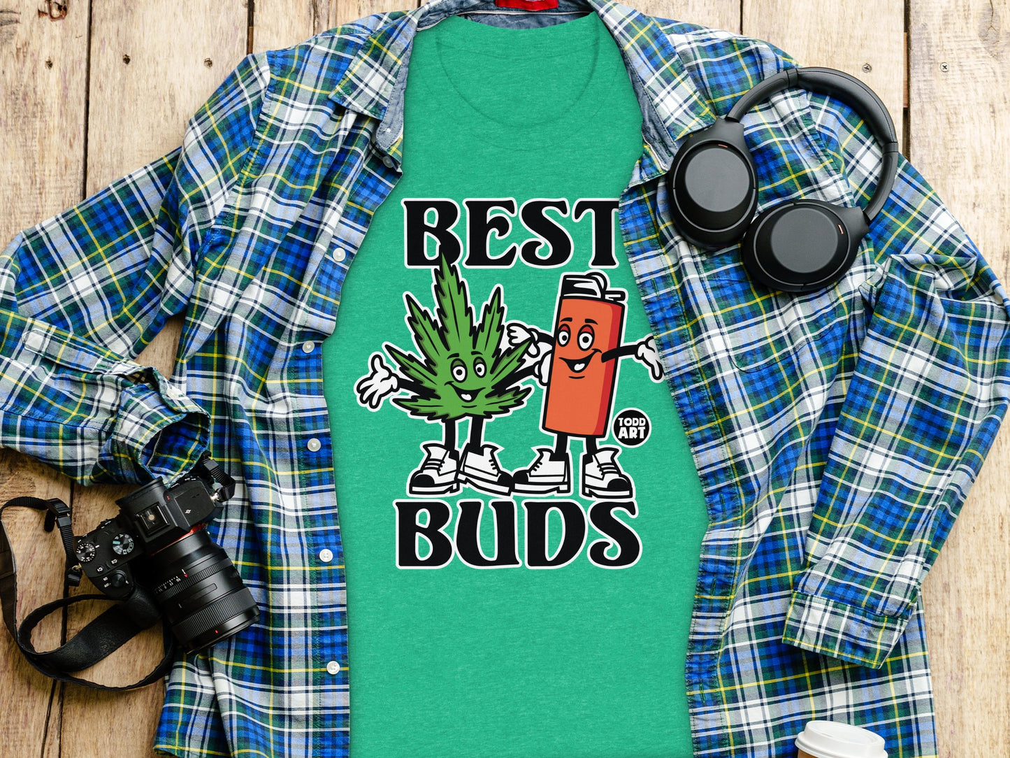 Best Buds Graphic Tee For Enthusiasts