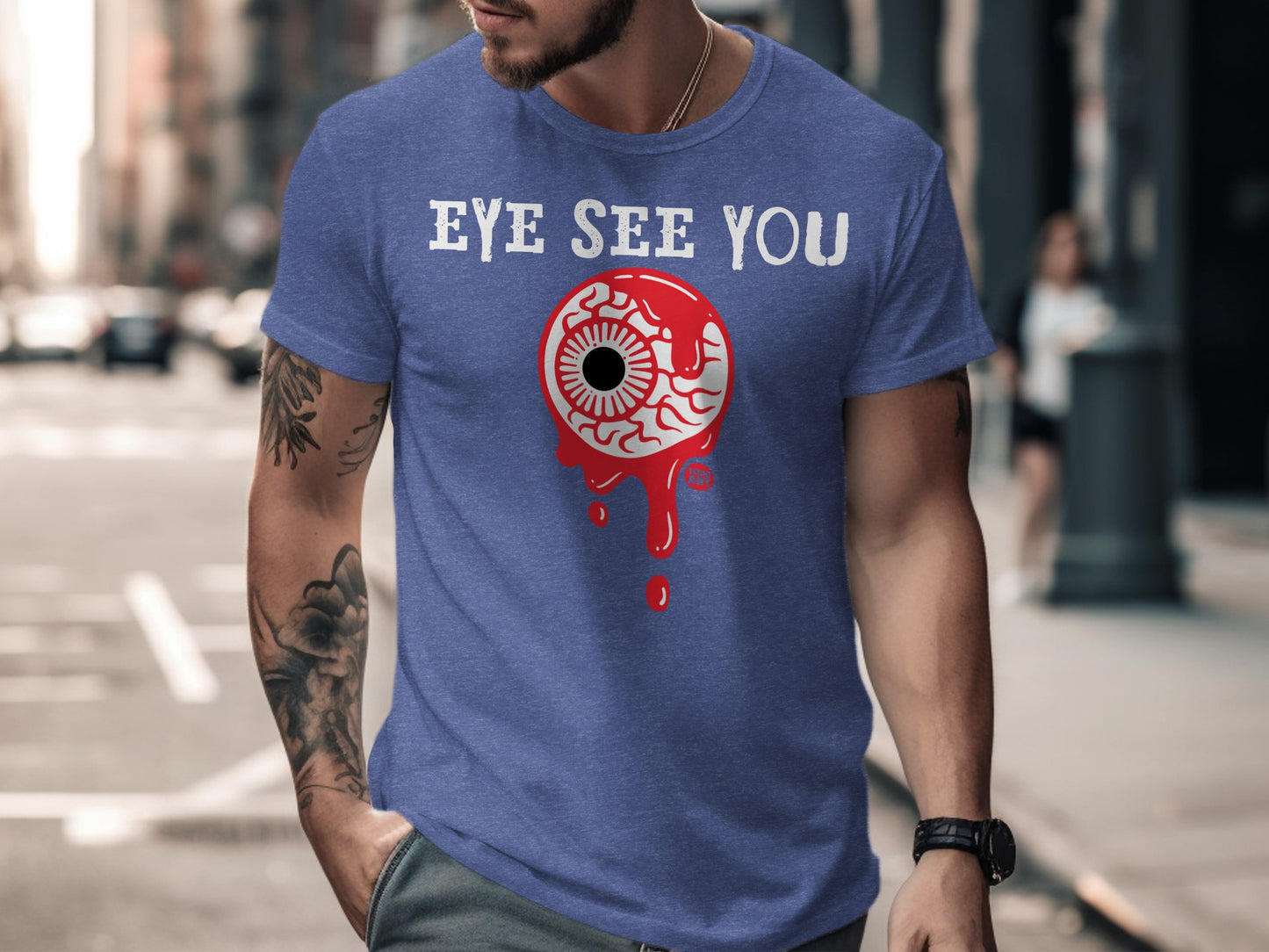 Eye See You Graphic T-shirt Halloween Costume Top