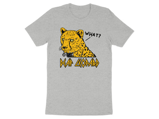What? Deaf Leopard Graphic T-Shirt product