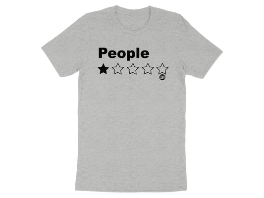 People One Star Rating Graphic T-shirt product type