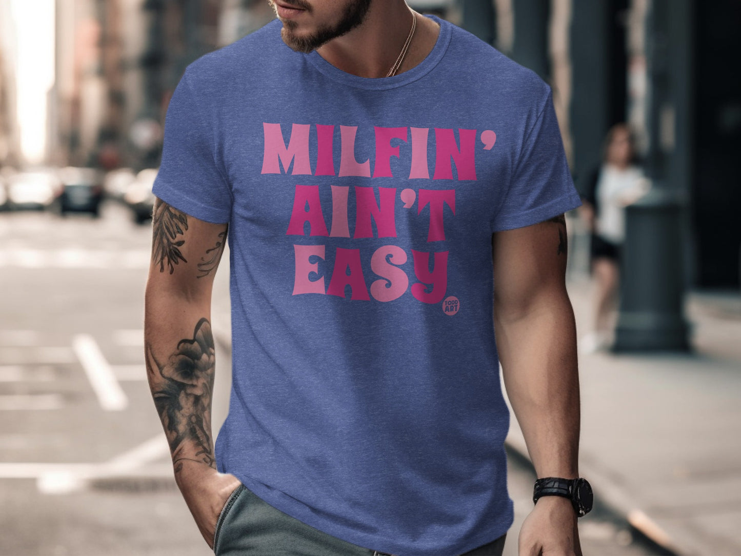 MILFIN' AIN'T EASY Bold Statement Fashion Product