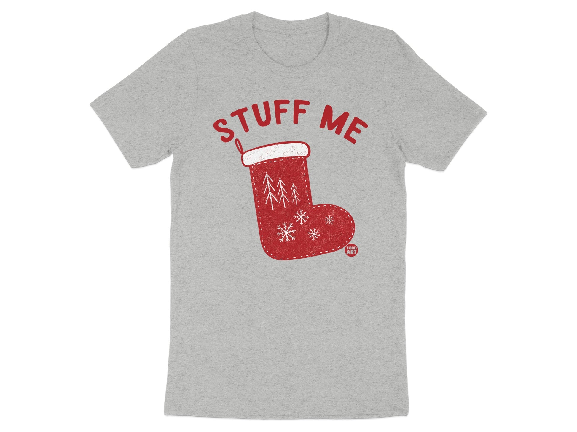 Stuff Me Red Christmas Stocking Graphic T-shirt product