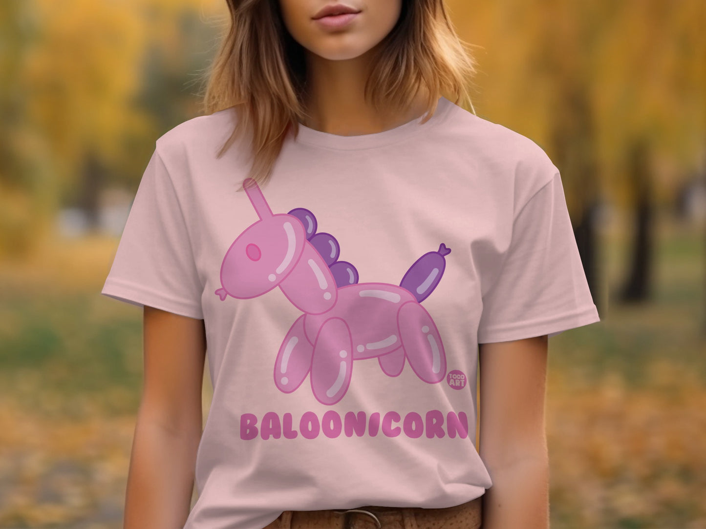 Colorful Balloonicorn Graphic Tee for Fun Fashion