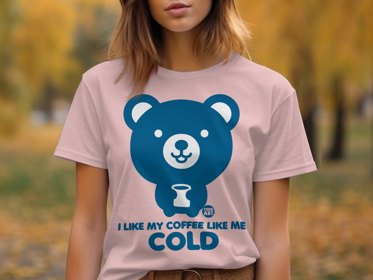 I LIKE MY COFFEE LIKE ME COLD T-shirt product