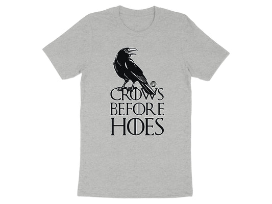 Crows Before Hoes Themed Grey T-shirt product
