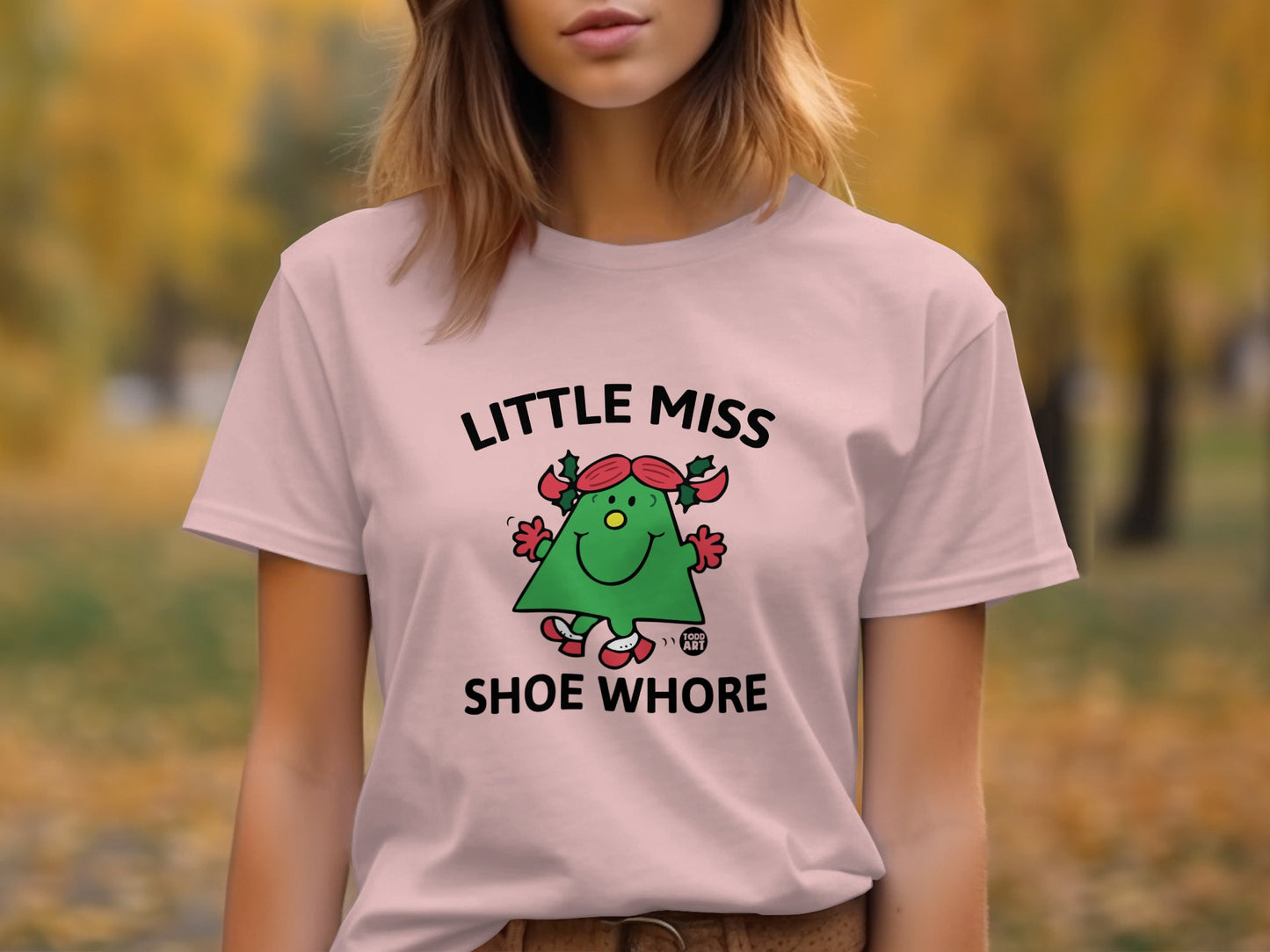 Little Miss Shoe Whore Funny Fashion T-Shirt