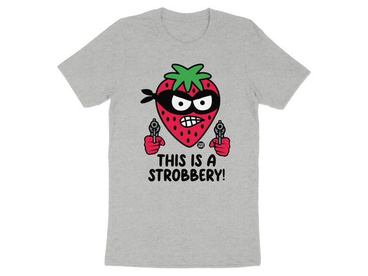 Funny Stroberry Graphic Print Casual T-Shirt product