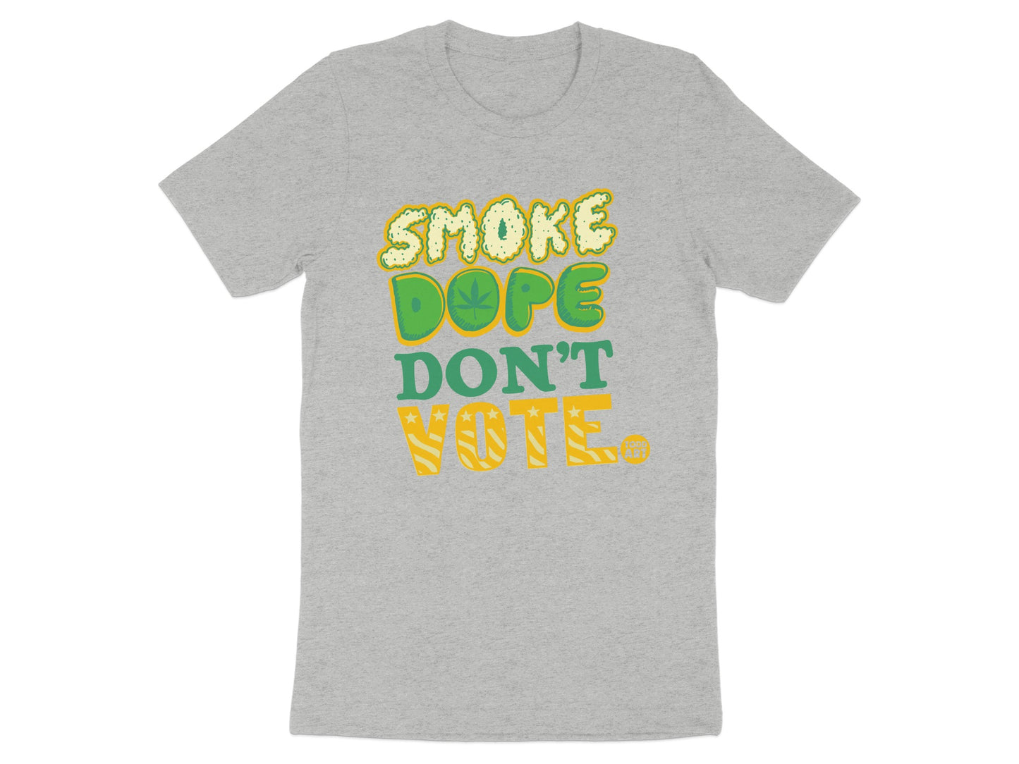 Smoke Dope Don't Vote Graphic T-Shirt