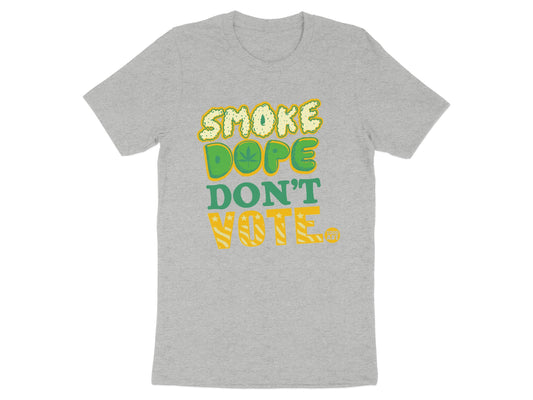 Smoke Dope Don't Vote Graphic T-Shirt