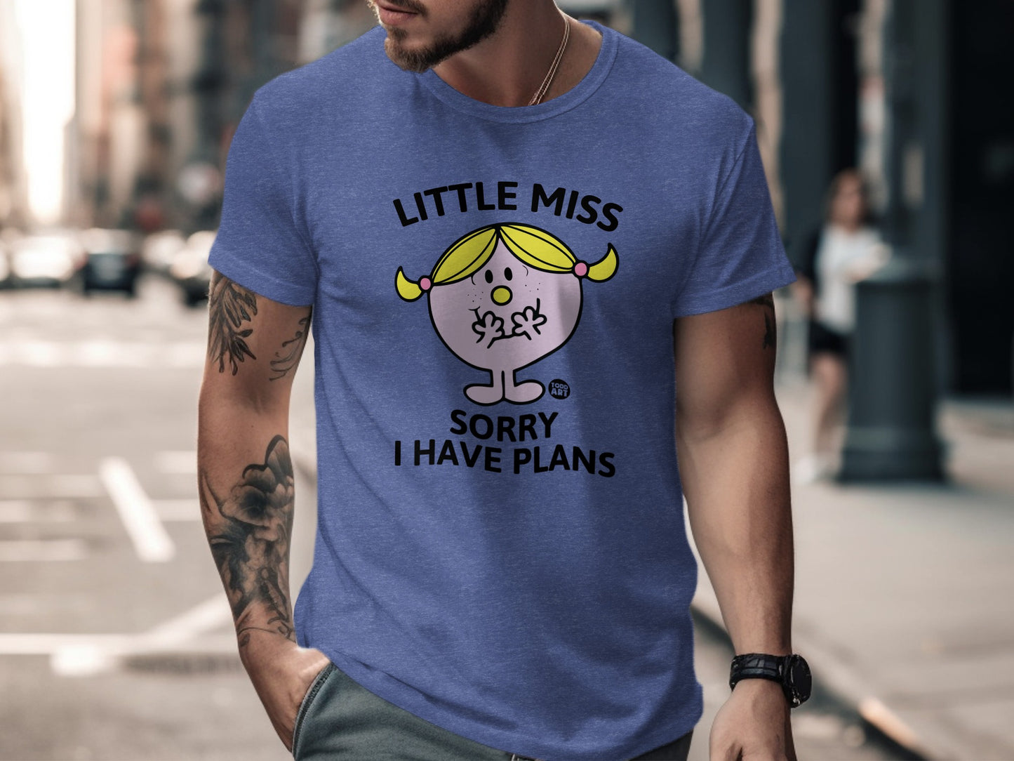 Little Miss Sorry I Have Plans Graphic T-Shirt