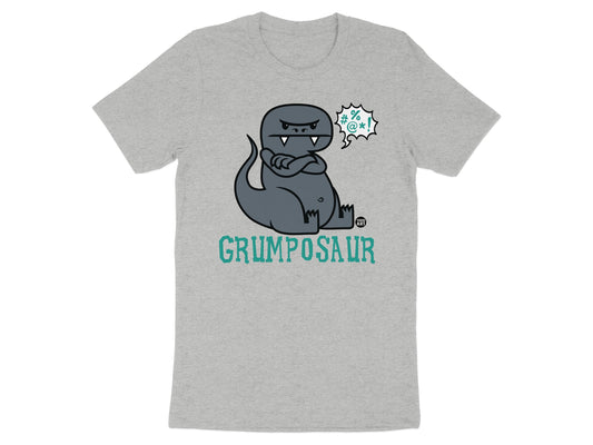 Grumposaur Cartoon Dinosaur Graphic T-Shirt product