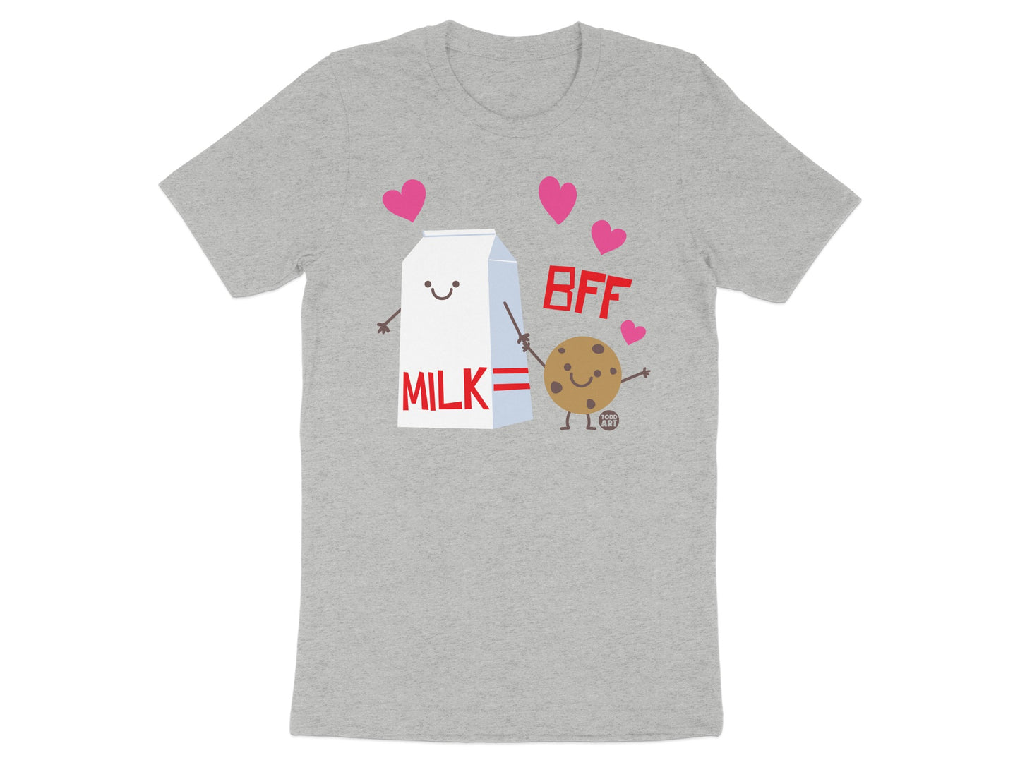 Milk and Cookie Best Friends Forever Graphic T-shirt product