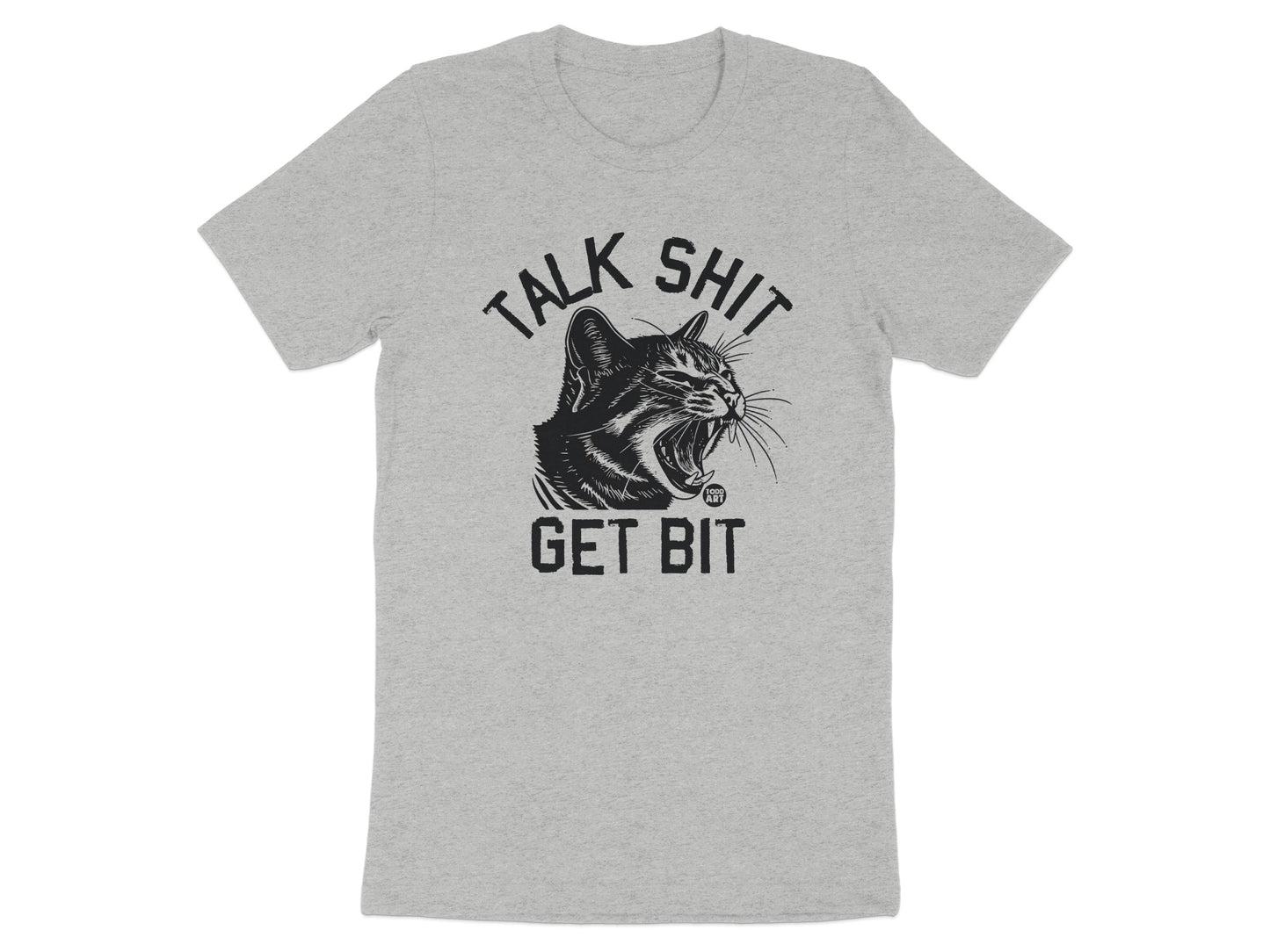 Talk Shit Get Bit Graphic Tee Shirt product type