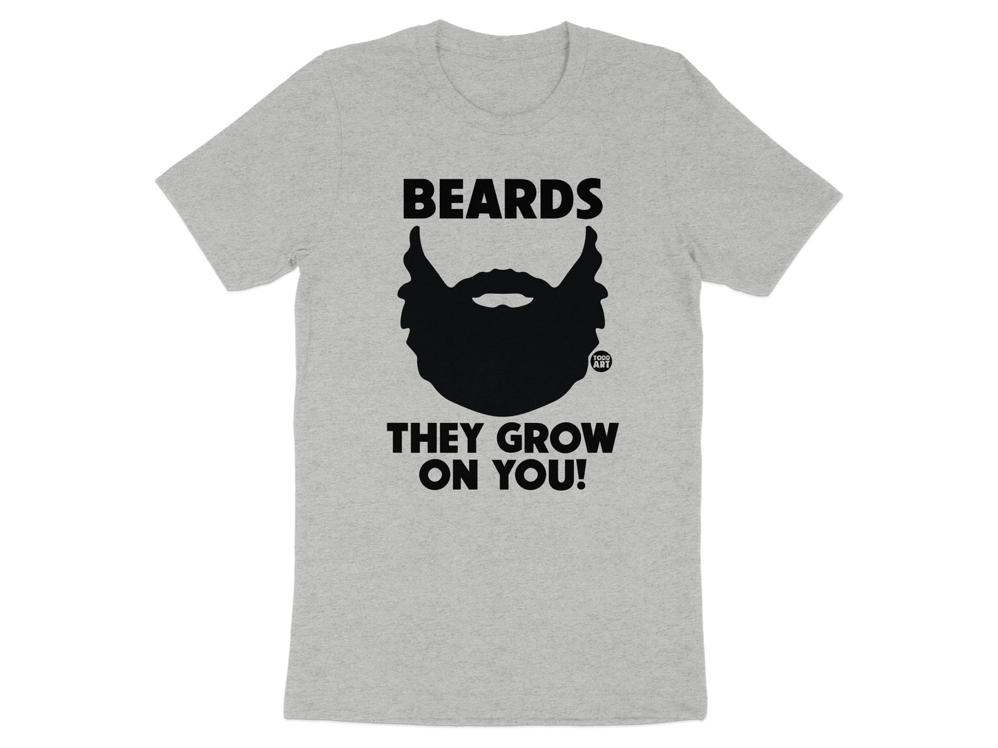 Beards They Grow On You Graphic T-Shirt product