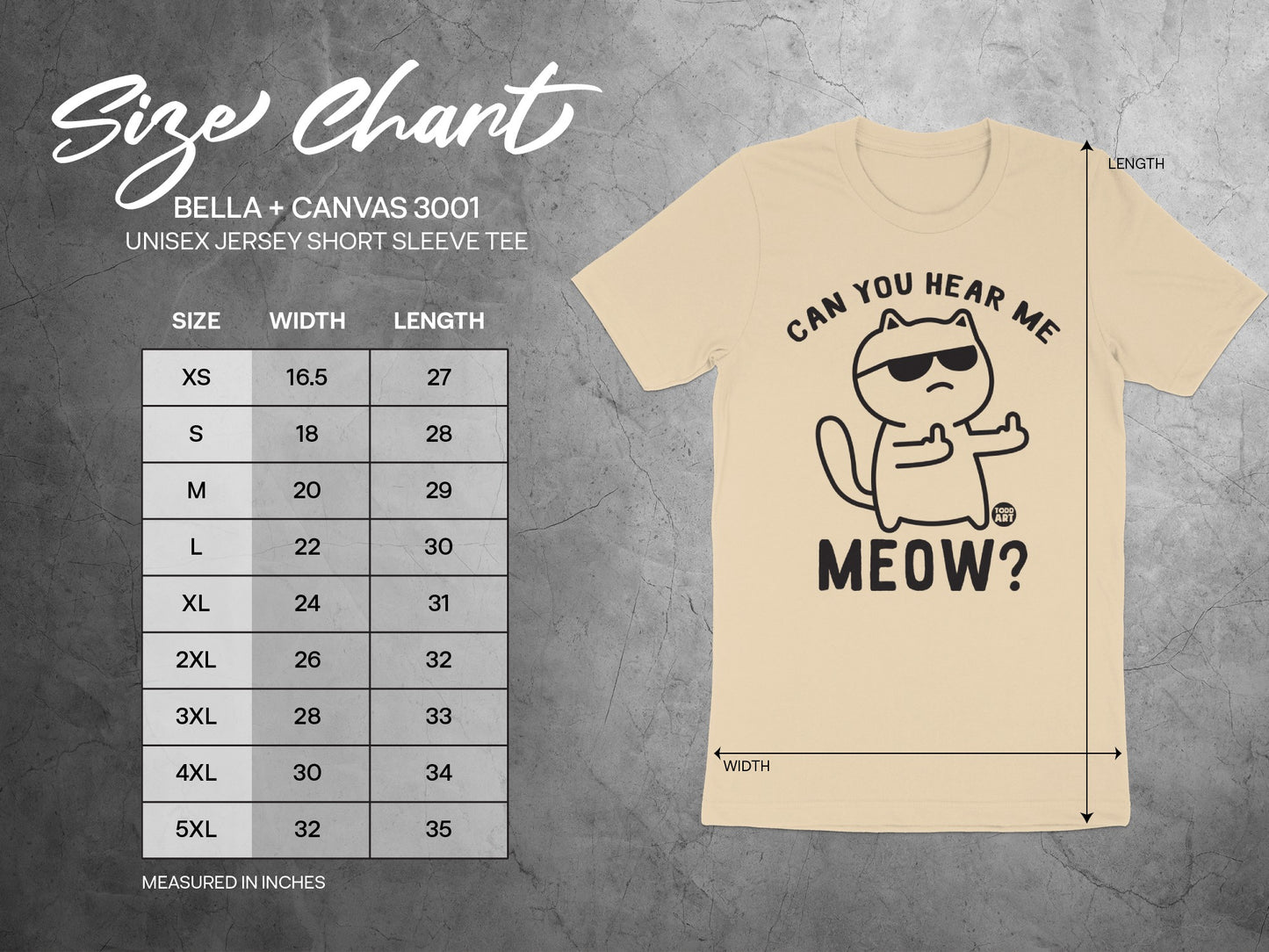 Can You Hear Me Meow Cat Design Unisex T-shirt product type