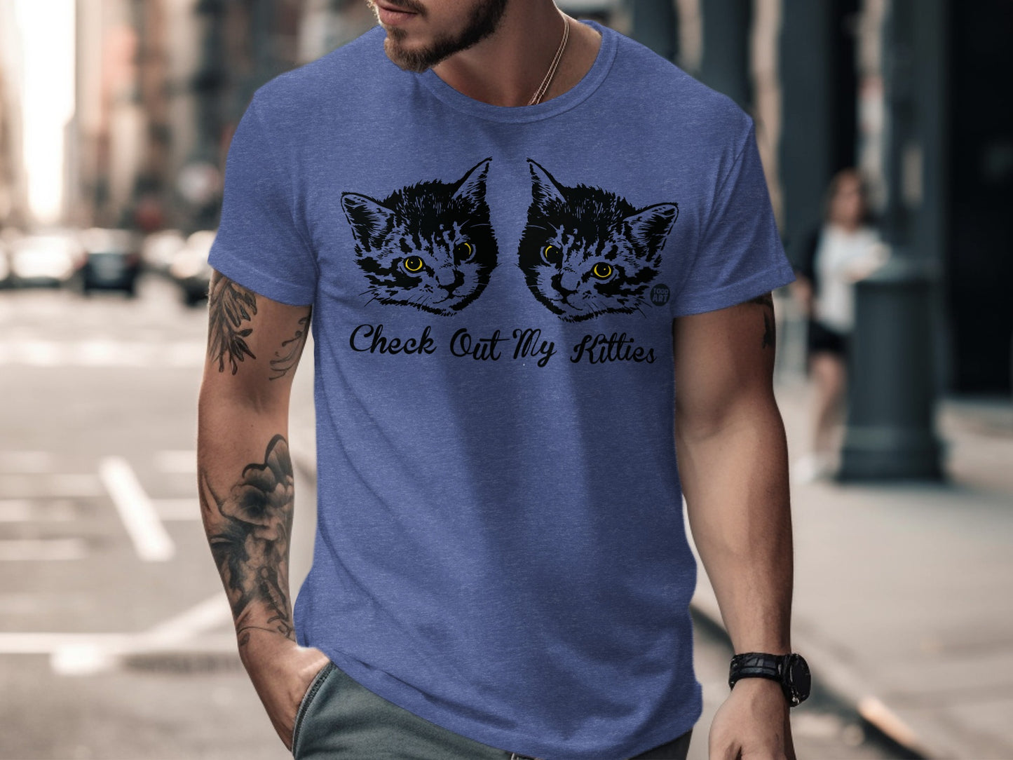 Check Out My Kitties Graphic Short Sleeve Shirt product
